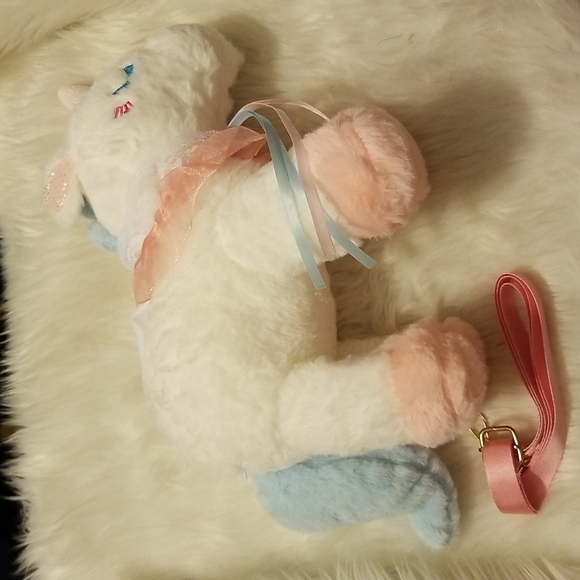 UNICORN 🩷Plush🩷 Purse 🩷(Pink & Blue) - Picture 2 of 9